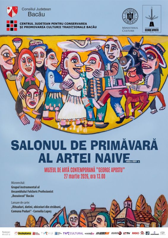35 de ani de artă naivă la Bacău: Salonul de Primăvară