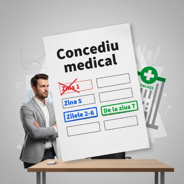 Oficial: schimbări în privința concediilor medicale – cine nu mai pierde banii pe prima zi de concediu