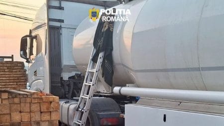 Metoda „Cisterna” în flagrant: doi bărbați au golit cisternele de combustibil din Bacău timp de jumătate de an