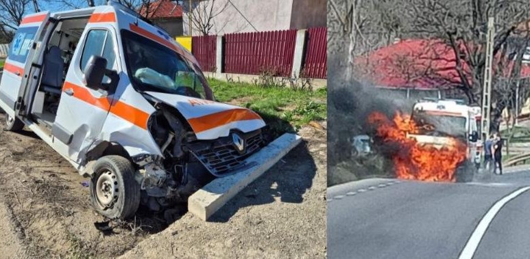 Video/Trei ambulanțe din Bacău distruse în accidente rutiere: 17 mașini au peste un milion de kilometri la bord