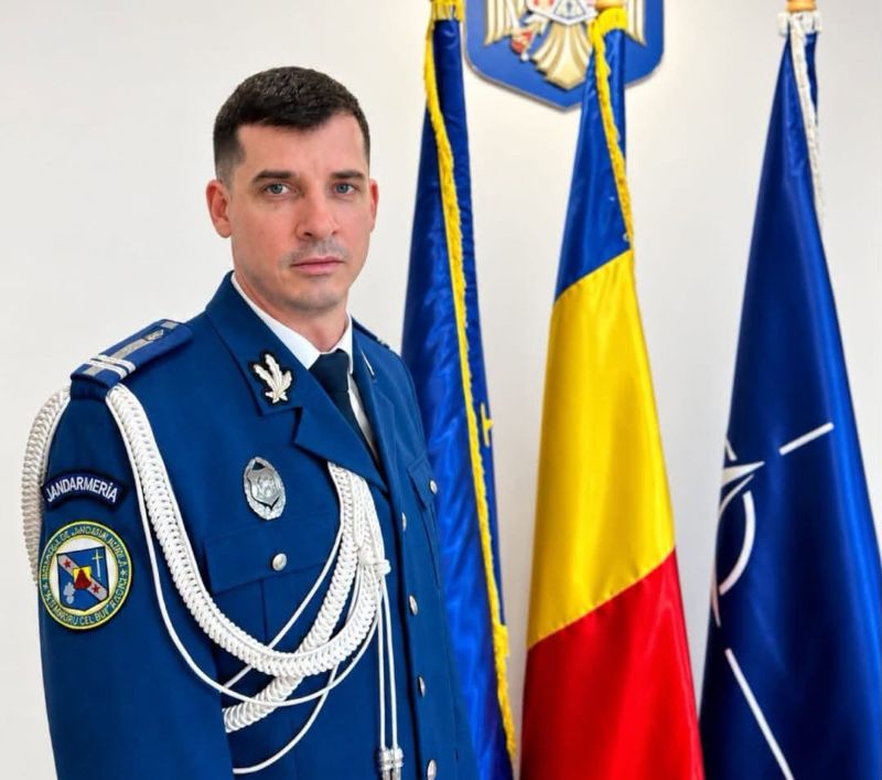 Lt.col.Bogdan-Andrei Arnăutu este noul adjunct la comanda Grupării de Jandarmi Mobile „Alexandru cel Bun” Bacău