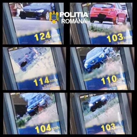 FOTO. Razie în trafic – un șofer a fost amendat cu peste 2.000 de lei și a pierdut permisul pentru patru luni