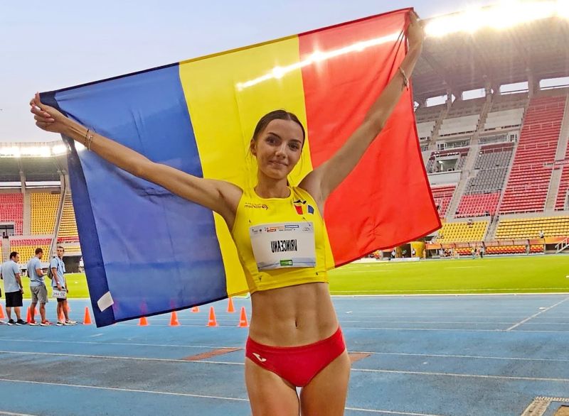 Performanță istorică: Daria Vrînceanu (CSȘ-SCM Bacău) este vicecampioană mondială U20 la triplusalt!