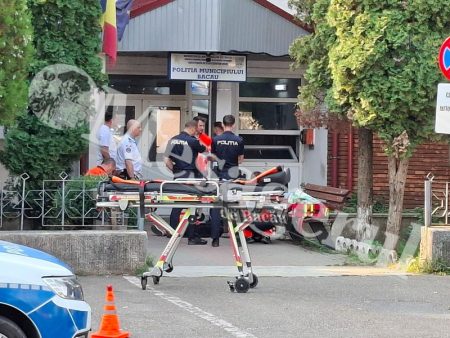 Tragedie: Un bărbat a decedat în sediul Poliției municipiului Bacău