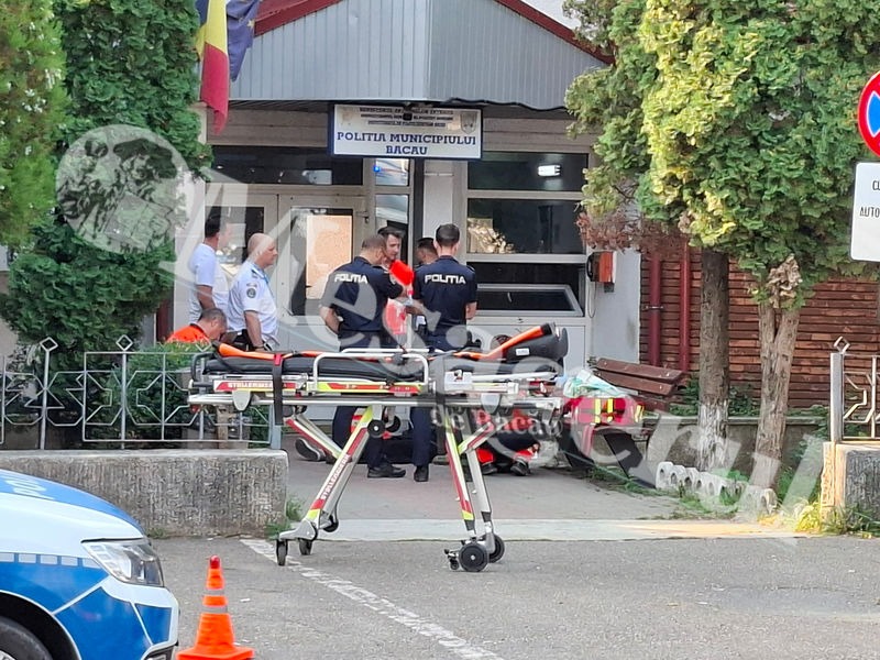 Tragedie: Un bărbat a decedat în sediul Poliției municipiului Bacău