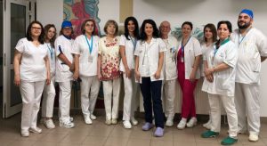 Personal medical de la Maternitatea SJU Bacău, cea mai bine dotată din Moldova.