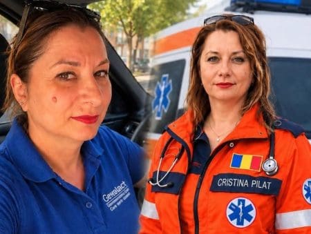 Două uniforme, aceeași misiune: mărturia emoționantă a unei asistente din Bacău, cu 27 de ani de Ambulanță în România, care a ales drumul străinătății Două asistente medicale în uniforme, pregătite pentru intervenție.