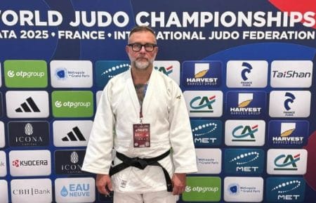 Dragoș Cremene, campion mondial la judo pentru veterani, la Campionatul Mondial de Judo 2025.