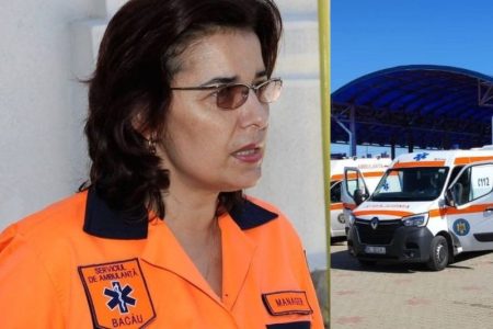 INTERVIU /Cât de gravă este situația la Ambulanța Bacău? Aura Crețu, managerul SAJ, lămurește criza fondurilor Aura Crețu, managerul SAJ Bacău, în uniformă de serviciu.