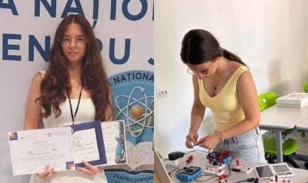 Elevă din Bacău cu premiu la olimpiada de fizică.