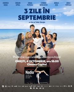 „Nadia” vine acasă: Avanpremieră exclusivă a documentarului lui Tudor Giurgiu, duminică, la Cinema Capitol Onești 1 nadia1