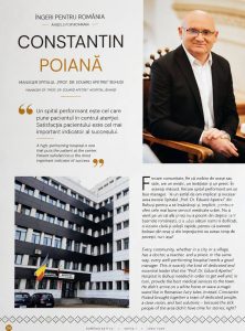 Recunoaștere la nivel național: Spitalul „Prof. Dr. Eduard Apetrei” Buhuși, premiat la Gala Elitelor Medicale de la Cluj-Napoca