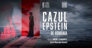 Stil dramatic, siluete pe faleză în spectacolul Cazul Epstein de România.