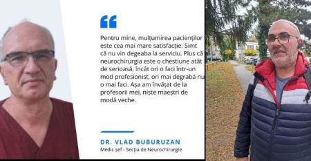 Foto/Video.„ Dr. Buburuzan m-a readus la viață. Este a doua mea zi de naștere!”: mărturia tulburătoare a unui fost pacient operat pe creier la SJU Bacău