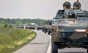 Coloane militare pe drumul Bacău – Piatra-Neamț, în 6 și 7 octombrie. Ce trebuie să știe șoferii băcăuani 1 convoi militar