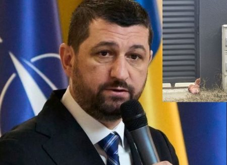 Cap de porc lăsat în fața casei unui cofondator AUR. Marius Lulea a depus plângere penală și îl indică pe George Simion drept suspect Cap de porc lăsat în fața casei unui cofondator AUR. Marius Lulea a depus plângere penală și îl indică pe George Simion drept suspect