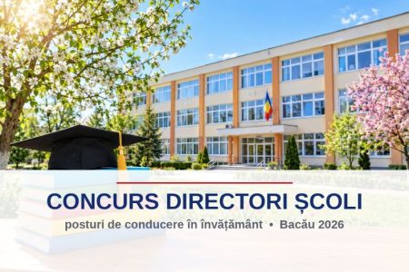 Cine câștigă bătălia pentru scaunul de director? Harta candidaturilor în școlile din județul Bacău