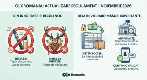 Reguli noi pentru utilizatorii OLX România din 16 noiembrie.