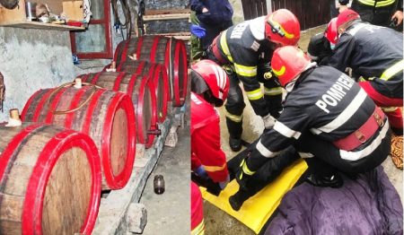 Atenție unde puneți mustul la fermentat! ISU Bacău avertizează: „Nu intrați în beciuri fără ventilație!”