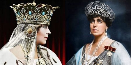 151 de ani de la nașterea Reginei Maria: „Leoaica” din inima României Mari Portret Marie de România, regina Maria cu diademă impresionantă.