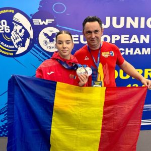 Noua „Mihaela Cambei” de la CSM Onești: Alexia Șipoș este triplă vicecampioană la Europenele de Juniori din Albania!