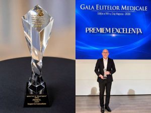 Performanță incredibilă la Buhuși: spitalul propus pentru desființare a cucerit trei premii de excelență la Romanian Healthcare Awards 4 Premiu elitelor medicale la Gala, trofeu transparent pe baza neclară.