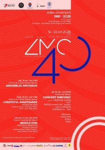 Patru zile de concerte de excepție la cea de-a 40-a ediție a Festivalului Internațional „Zilele Muzicii Contemporane” din Bacău